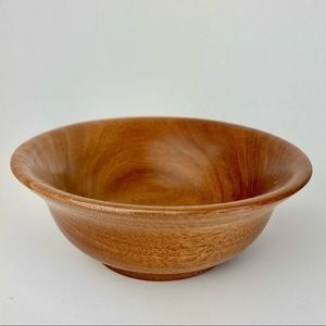 Wood Trinket Bowl — Artist Made in the USA — 4.75” across 1.75” tall